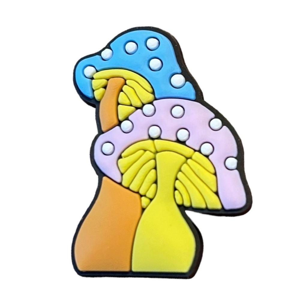 Mushroom Croc Charm
